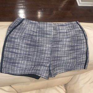 Brand New Black and White Tweed Shorts SZ Large
